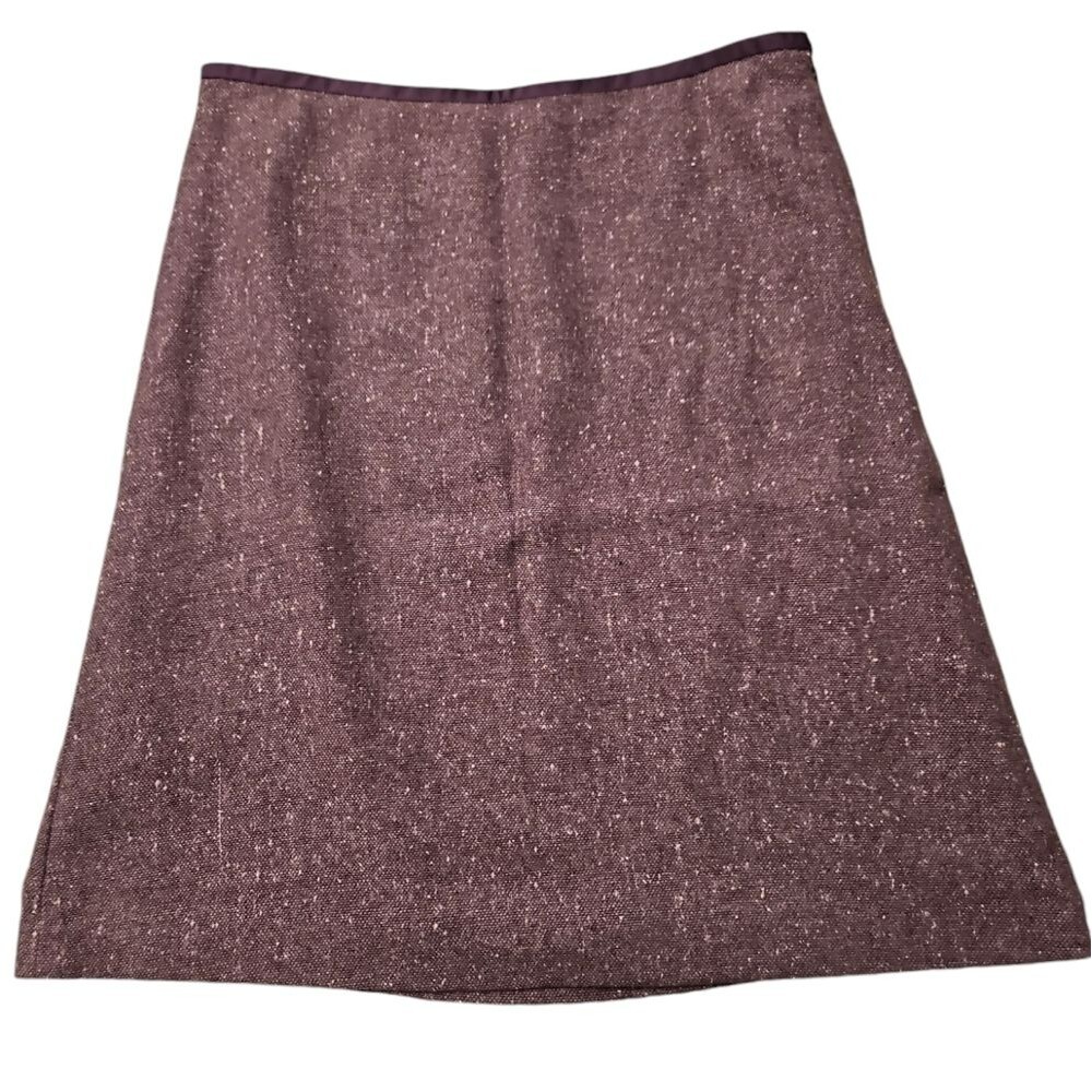 VINTAGE GEORGE DARK LAVENDER SKIRT SZ 12